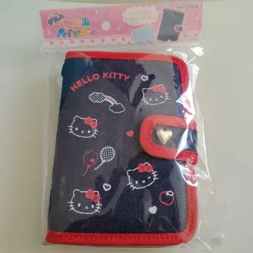 미사용 새상품 HELLO KITTY 데님 씰 바인더 씰북