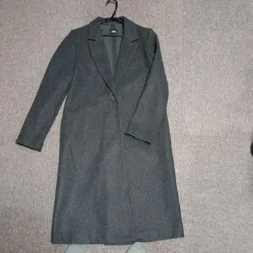 ZARA 그레이 롱 코트