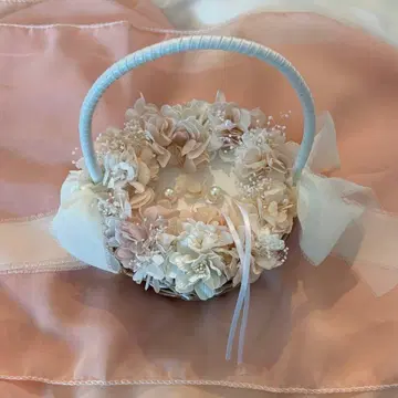 [새상품급] 링 피로 결혼식 바스켓 링걸 링보이 꽃바구니