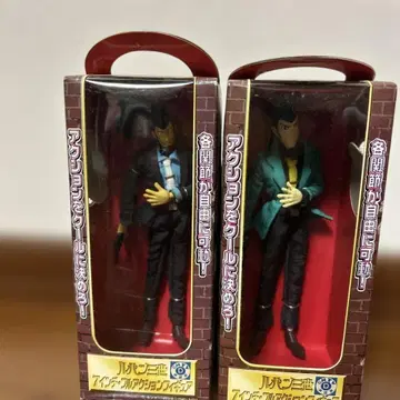 루팡 3세 7인치 풀 액션 피규어 2체 세트