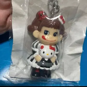 레어 헬로키티 페코짱 콜라보 피규어 FUJIYA 산리오