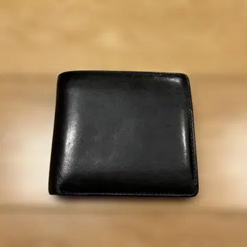 화이트하우스콕스 Whitehouse Cox 블랙 가죽 접이식 지갑