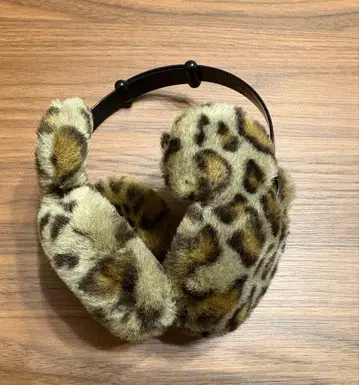 도쿄 디즈니 리조트 레오파드 무늬 머리띠 거의 미사용