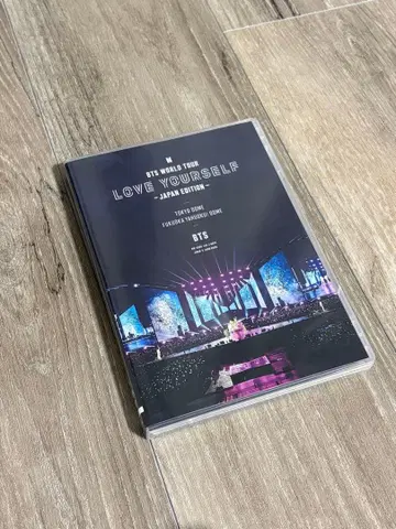 BTS WORLD TOUR LOVE YOURSELF DVD