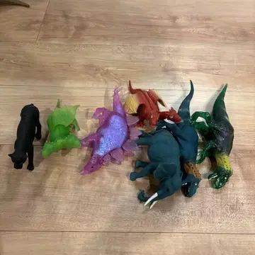 안도코 공룡과 동물 피규어 7체 세트