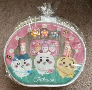 미사용 새상품 치이카와 (먼작귀) 산책 메이크 포켓 미니백 덤 포함