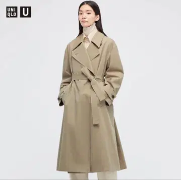 유니클로 U 트렌치코트 S 사이즈