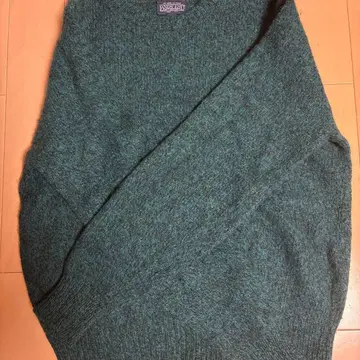 Lands' End made in USA 다크 그린 스웨터 L
