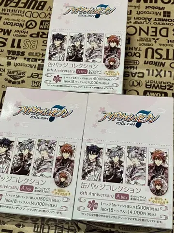 아이나나 캔뱃지 컬렉션 6th Anniversary Abox