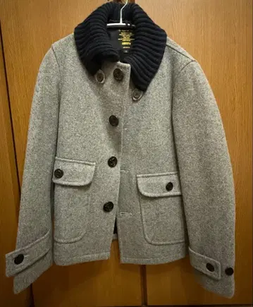 FIDELITY 멜톤 돈키 코트 울 혼방 다크 네이비 S [ 새상품급 ]