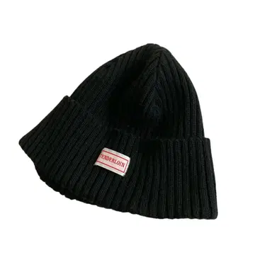 텐더 로인 박스 로고 비니 니트 캡