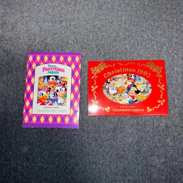 디즈니 Telephone card 미사용
