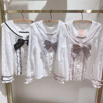 LIZLISA 세일러 카라 블라우스