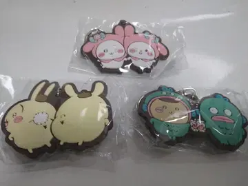 치이카와 산리오 사이좋은 러버 마스코트 세트