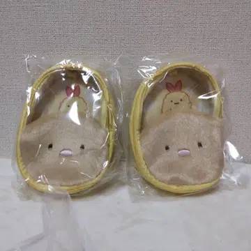 스미코구라시 봉제 인형 파우치 돈카츠 새우튀김 꼬리