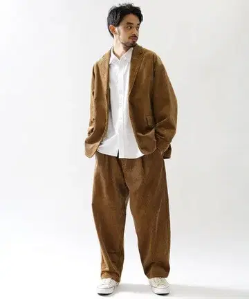 FREAK'S STORE 오버 사이즈 코듀로이 셋업 S 사이즈