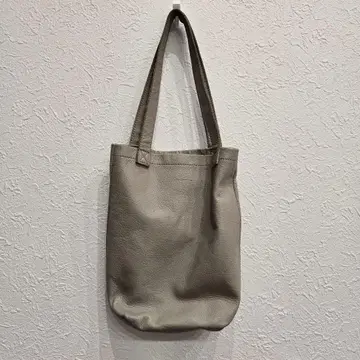 핸더 스킴 베이지 그레이 미니 토트백