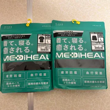 워크맨 메디힐 리커버리룸 반팔 하프 팬츠 L 사이즈 블랙