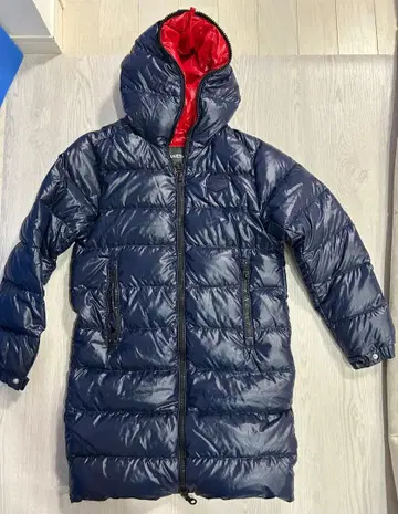 DUVETICA 다운 자켓 40 네이비/레드