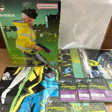 제일복권 사이버 펑크 엣지 러너즈 A상 데이비드 + C상 E상 세트