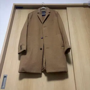 GAP 체스터 코트 카멜