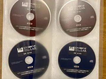 피아노 강좌 LAB. 교재 CD 38장 세트 후지 타쿠히로