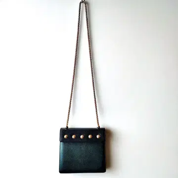 가죽 숄더백 바이컬러 엠보 빈티지 빈티지 레트로