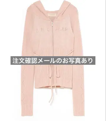 andmary Angel crochet hood tops pink