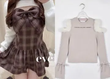 택 포함 미사용 새상품 에블린 2벌 묶음 판매