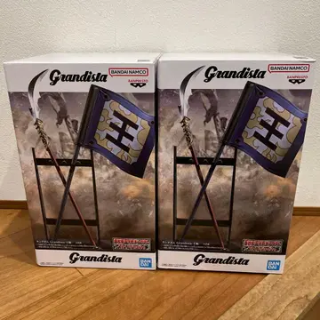 킹덤 그란디스타 창&깃발&왕기의 오른팔 부품 피규어 2개 세트