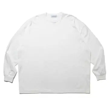 COOTIE 롱 T 화이트 CTE-24A302 S 사이즈