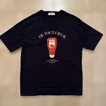 GELATO PIQUE 케첩 프린트 T셔츠