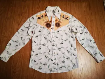 KENNINGTON 네이티브 무늬 패치 셔츠