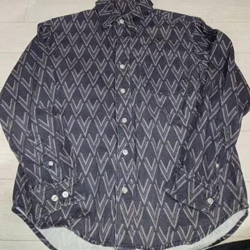 SHIPS 긴팔 셔츠 V자 무늬 S 사이즈