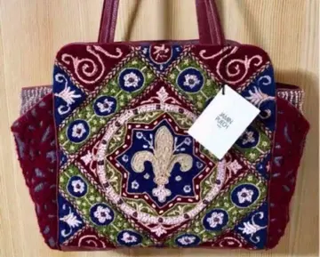 자망 퓨에슈 비즈 토트백 미사용 새상품