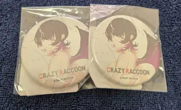 Crazy Raccoon Sitetampo Jr. 캔뱃지 세트