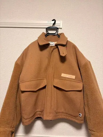 Naptime 플리스 자켓 M 브라운