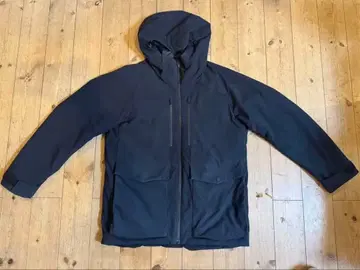 하이브리드 다운 후드티 (3D 컷)