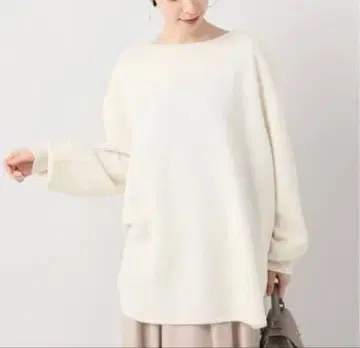 미사용 택 포함 plage 파인 울 풀오버