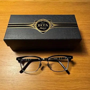 DITA STATESMAN THREE Black AntiqueSilver