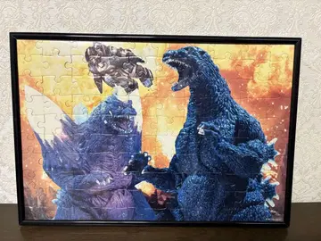 고질라 vs 스페이스고질라 직소 퍼즐 프레임 포함