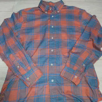 BEAMS+ 체크 무늬 긴팔 셔츠