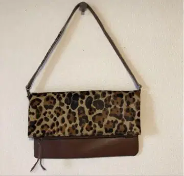 저널 스탠다드 송치 레오파드 무늬 백 클러치백 토트백