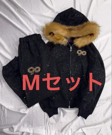 90 Logo Glitter 셋업