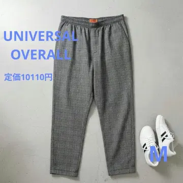 UNIVERSAL OVERALL [새상품급] 체크 이지 팬츠 빅 루즈