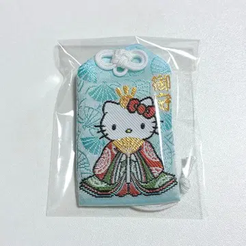 [ 미사용 새상품 ] 히에다이 신사 헬로키티 부적