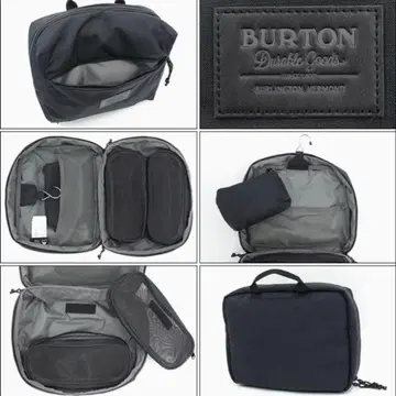 BURTON 블랙 트래블 파우치