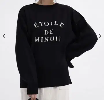 MEDOC 야마다 새상품 미사용품 택 포함 블랙 긴팔 니트 스웨터