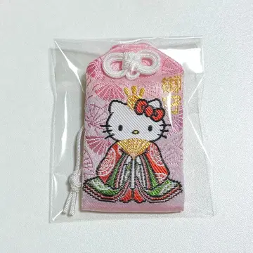 [ 미사용 새상품 ] 히에다이 신사 헬로키티 부적