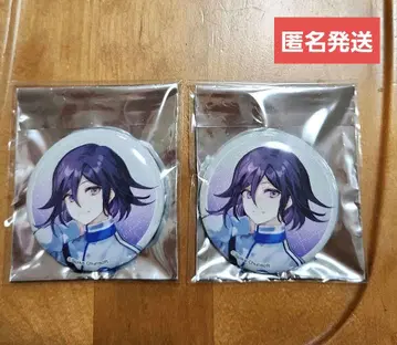 단간론파 로손 한정판 캔뱃지 오마 코키치 2세트 익명 배송